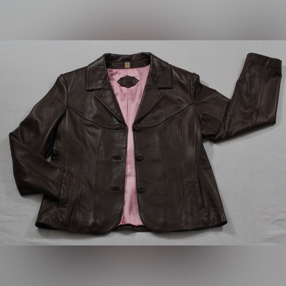 Size XL~ Wilson’s Leather~ Leather jacket~ Brown